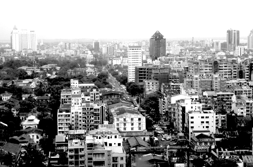 Myanmar cityscape