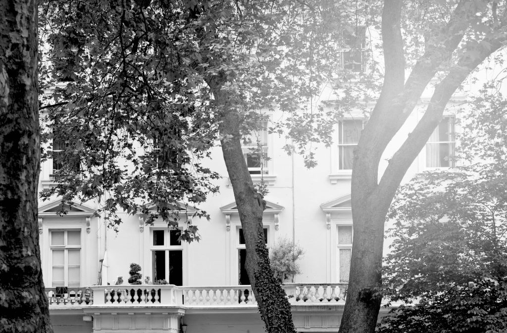 A typical Victorian residential building in London