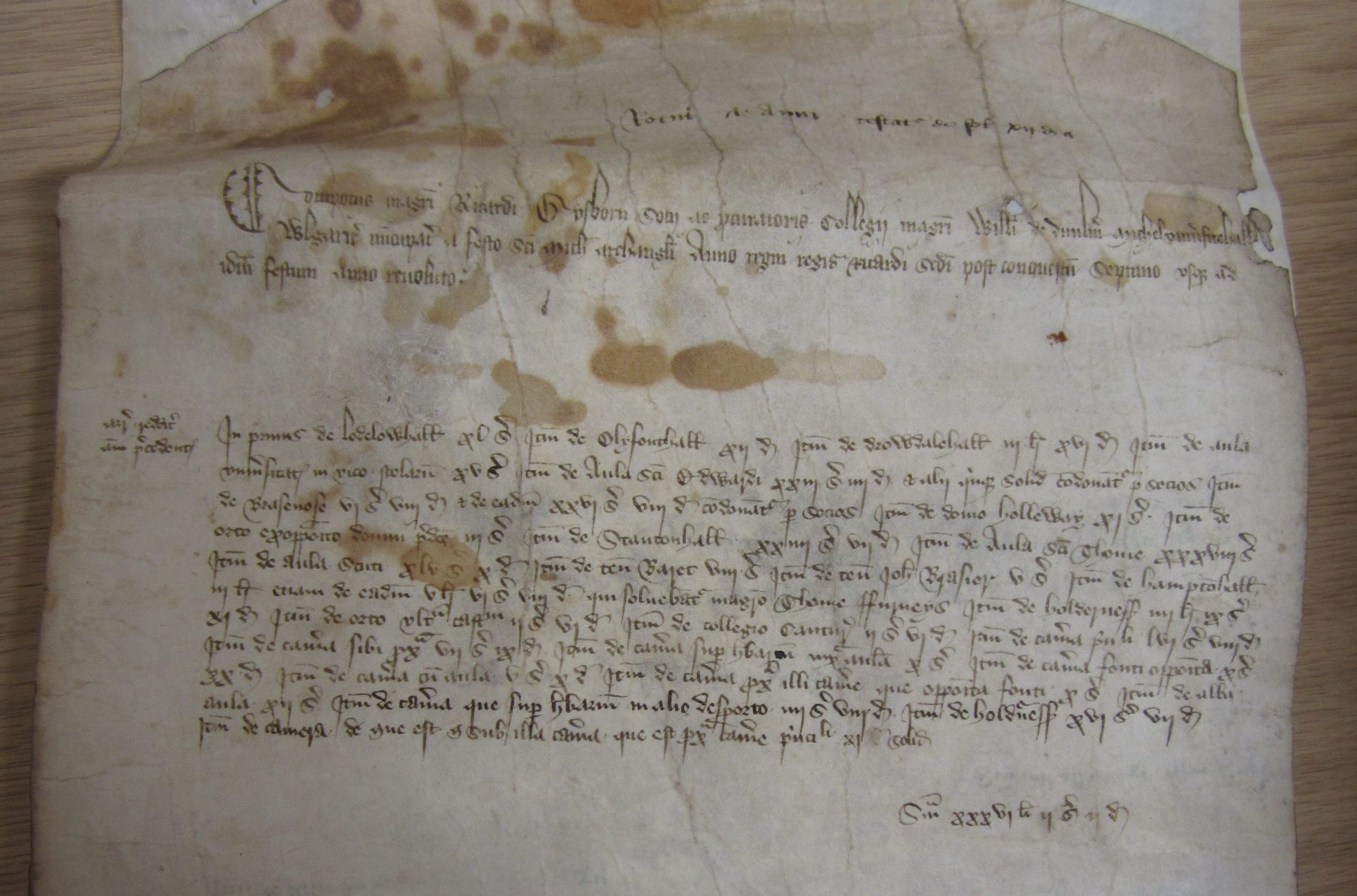 Oxford colleges and their estates over seven centuries: part 1