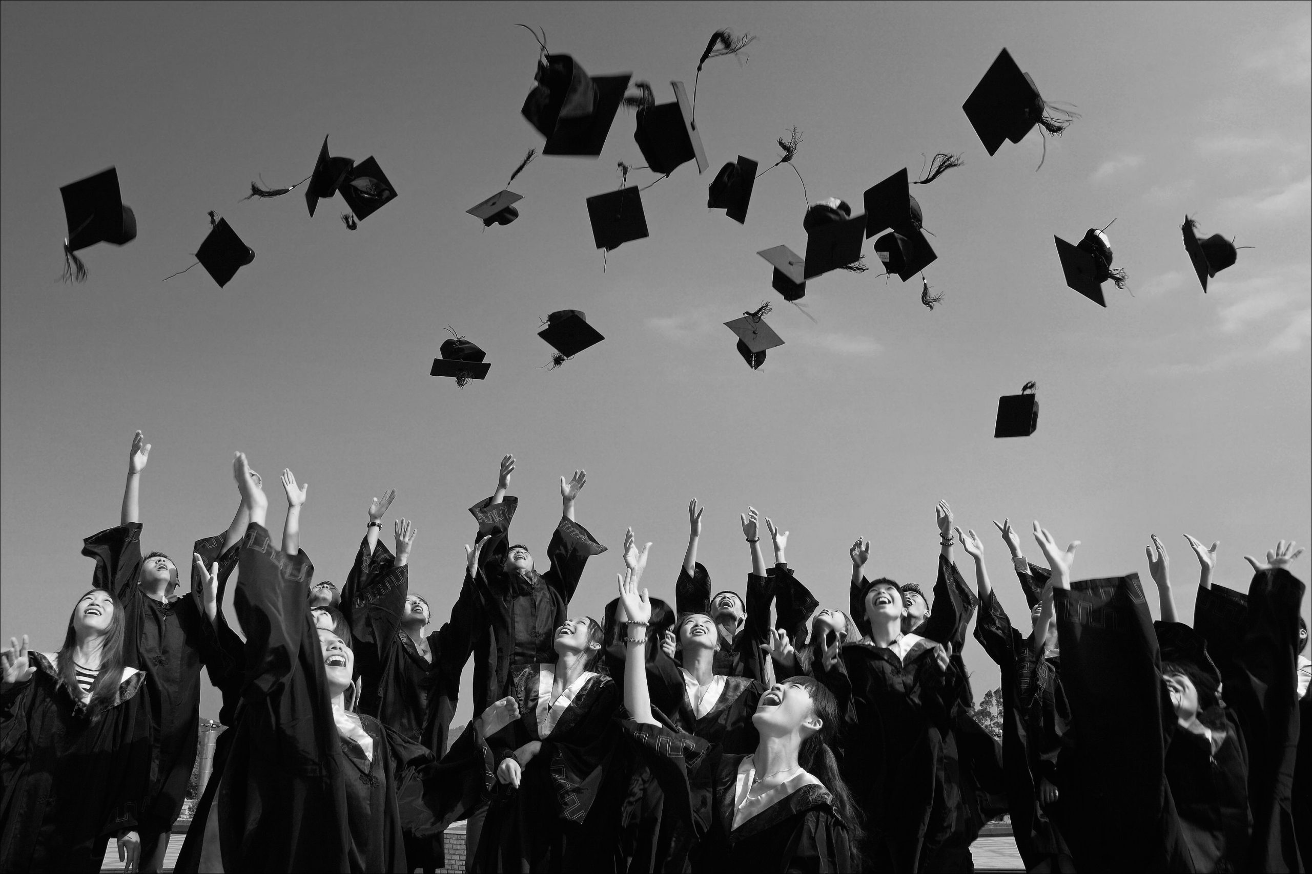 Students graduating