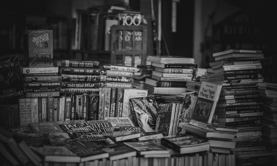 On the novelist’s nightstand
